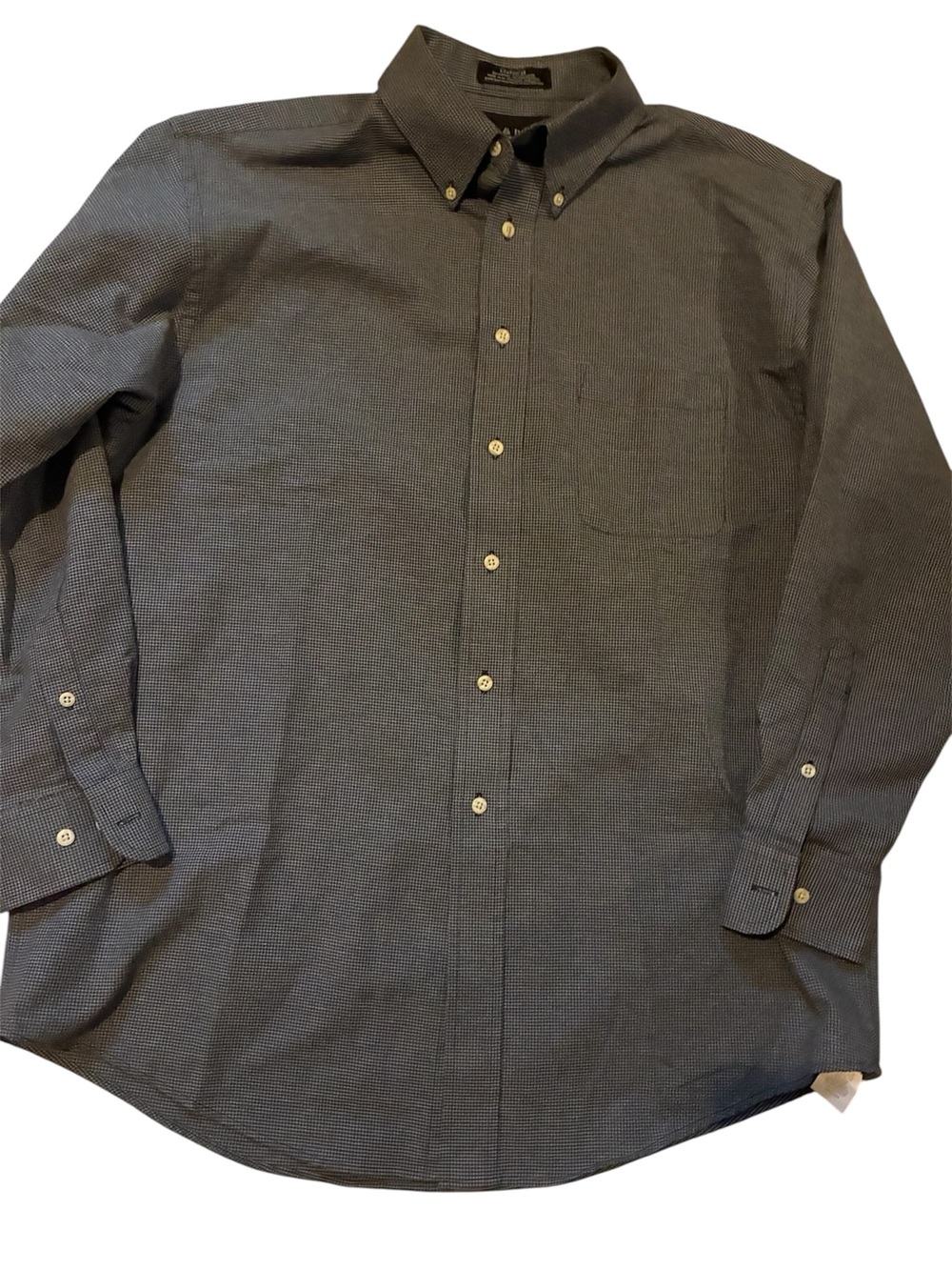 Croft & Barrow Shirt Mens 16.5 Long Sleeve Button Down wrinkle resistant